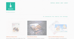 Desktop Screenshot of maitridesigns.com