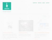 Tablet Screenshot of maitridesigns.com